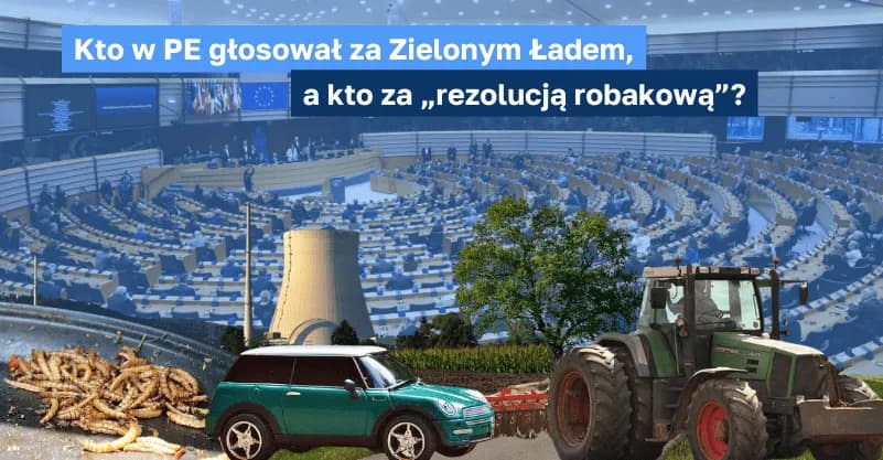 Kto głosował za zielonym ładem? Oto pełna lista europosłów